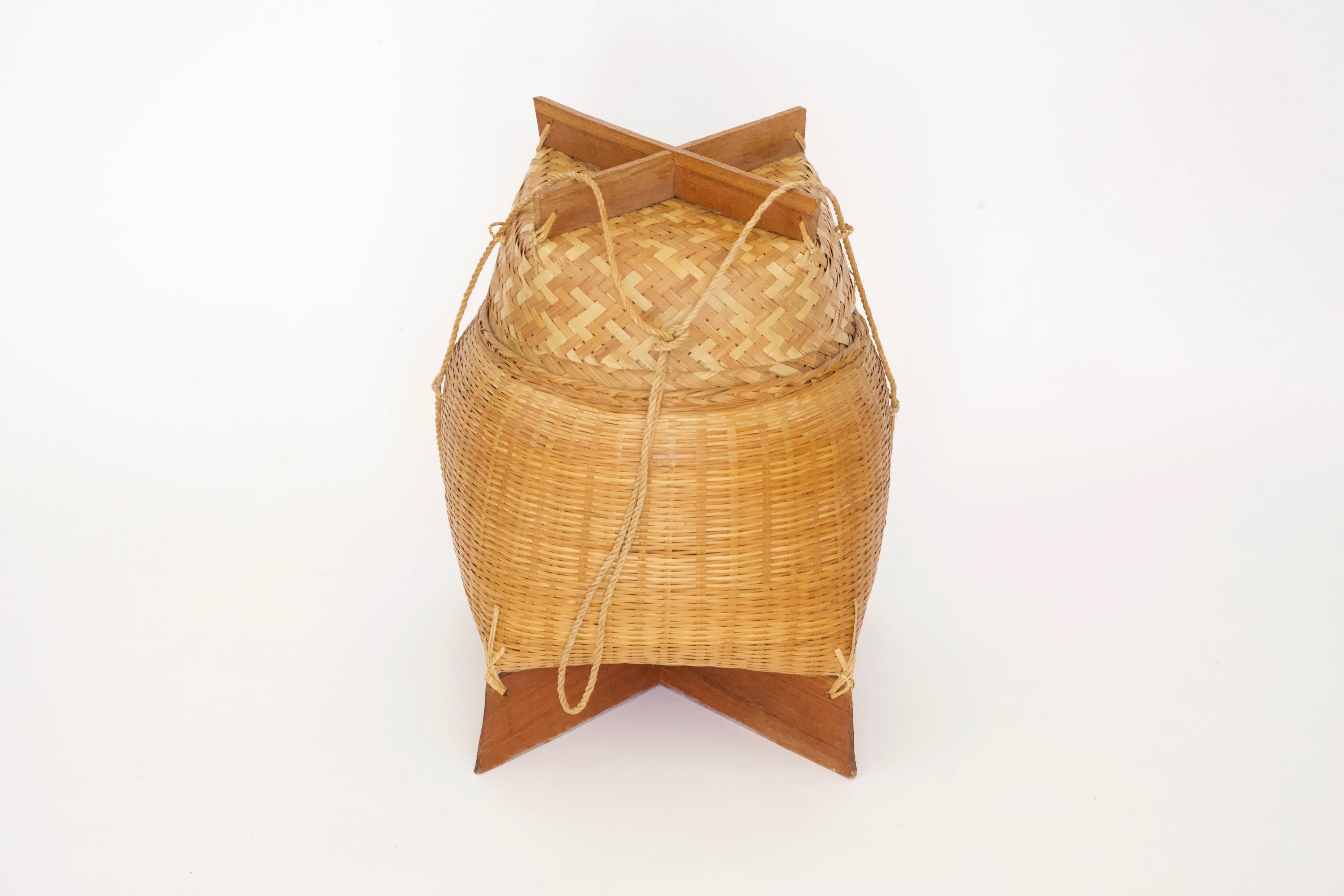 Edo Japanese Woven Basket