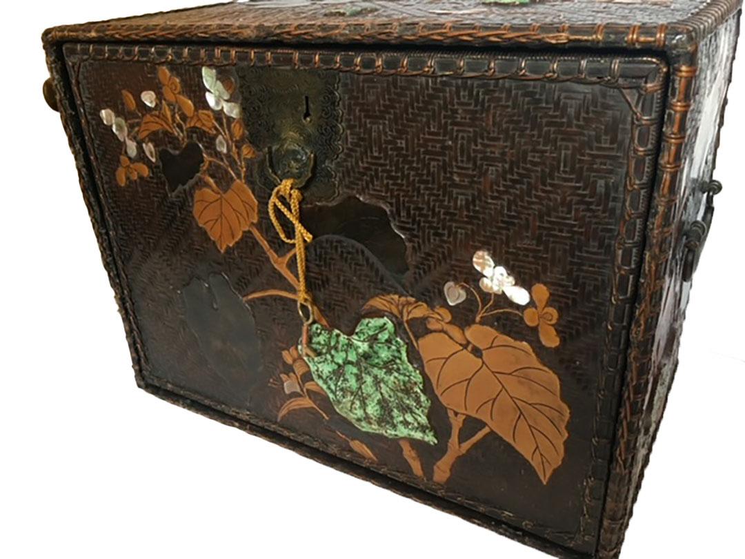 Caja tejida japonesa en venta 5