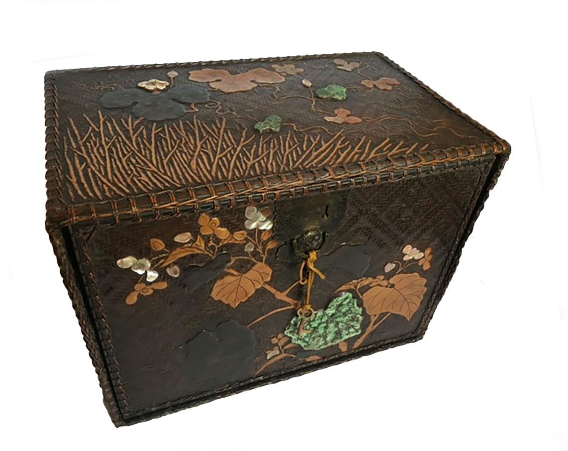 Caja tejida japonesa en venta 6