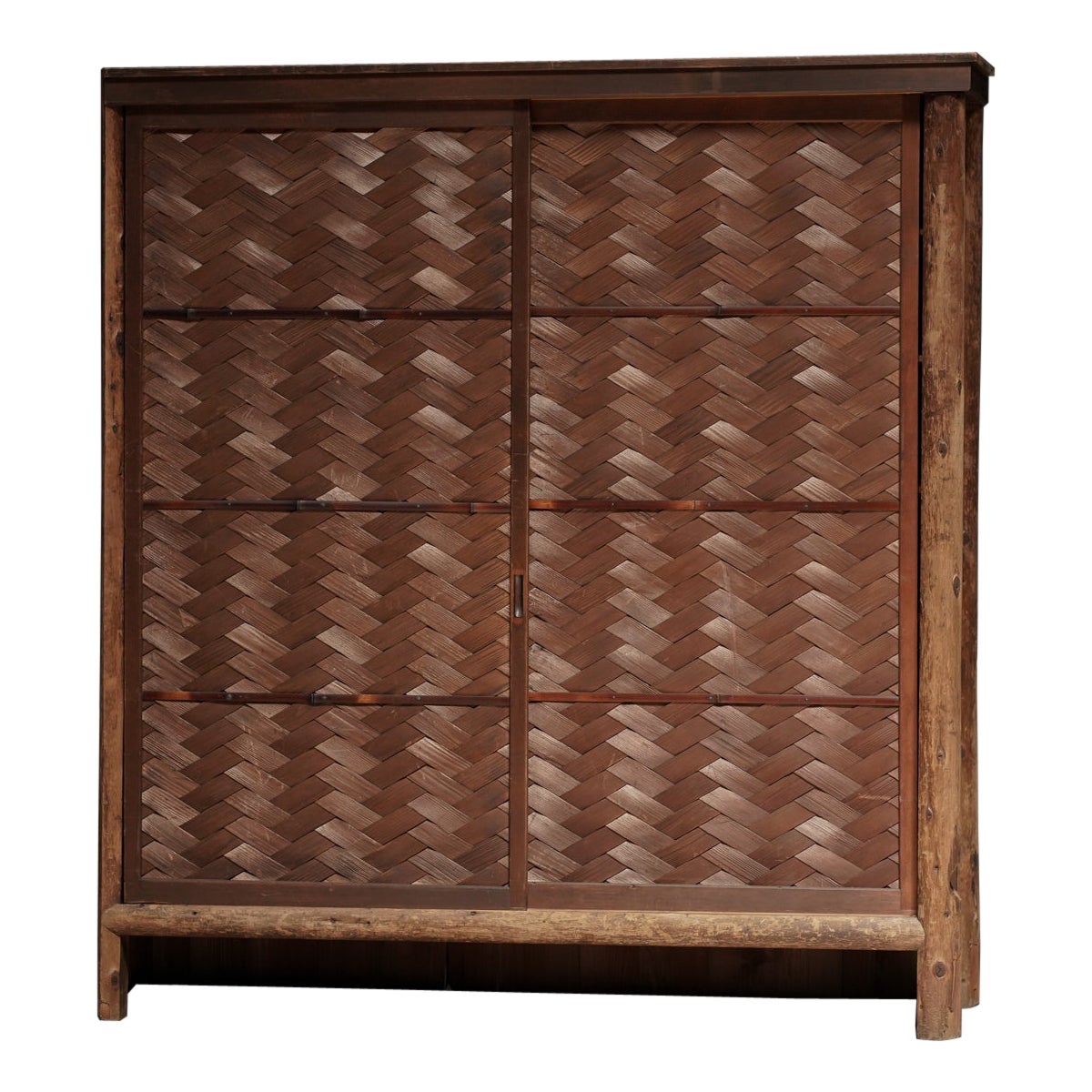 Tansu giapponese intrecciato in vendita