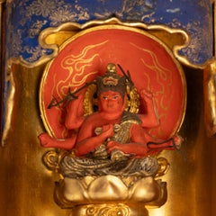 Japanese Zushi Traveling Shrine of Aizen Myō-ō, c. 1850