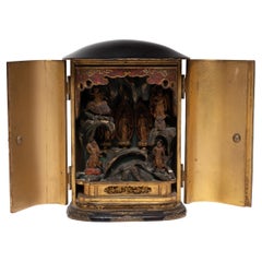 Japanese Zushi Traveling Shrine of Cave Grotto, c. 1850
