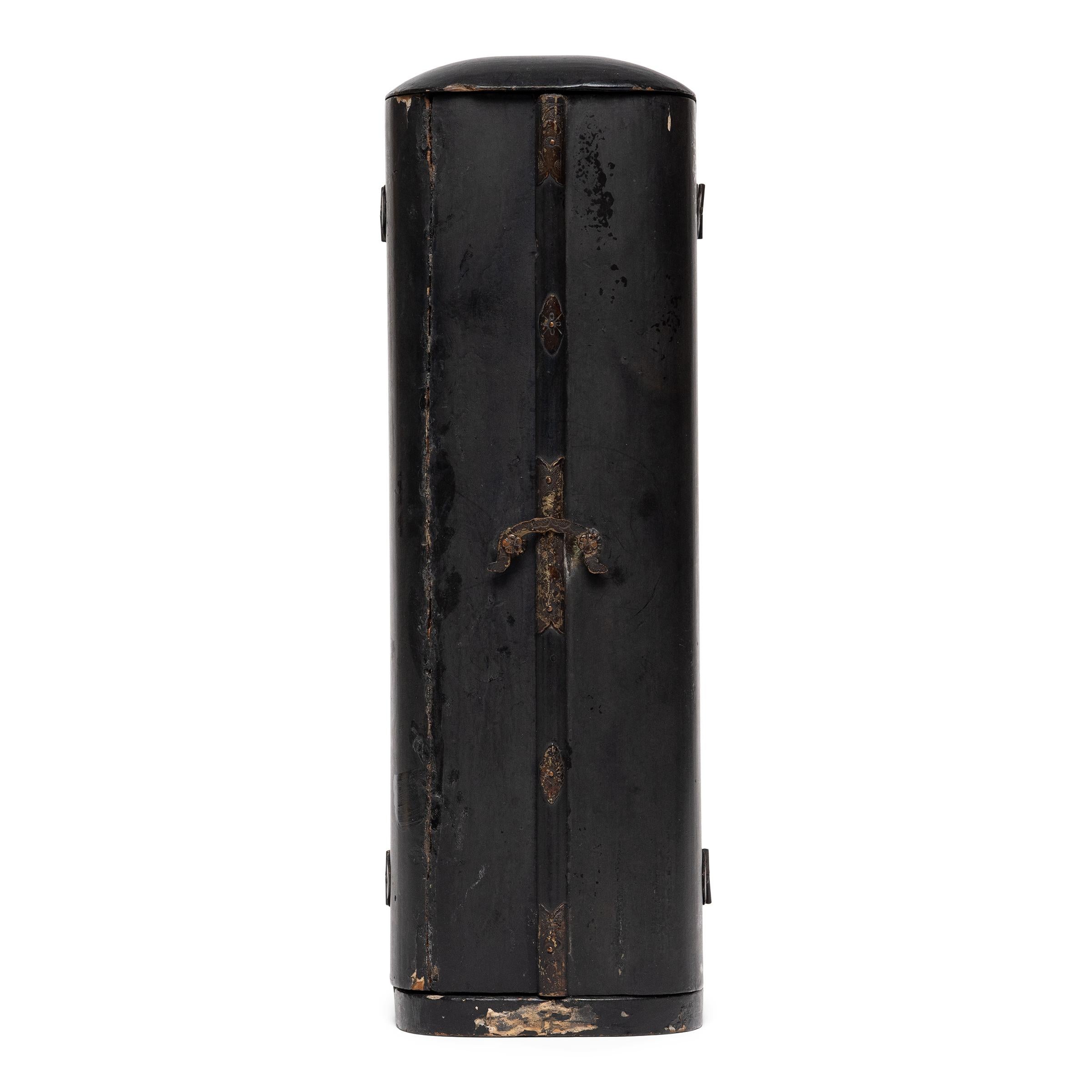 Japanischer Zushi-Wanderschrein von Jizō Bosatsu, um 1850 (Handgeschnitzt) im Angebot