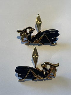 Boutons de manchette japonais anciens