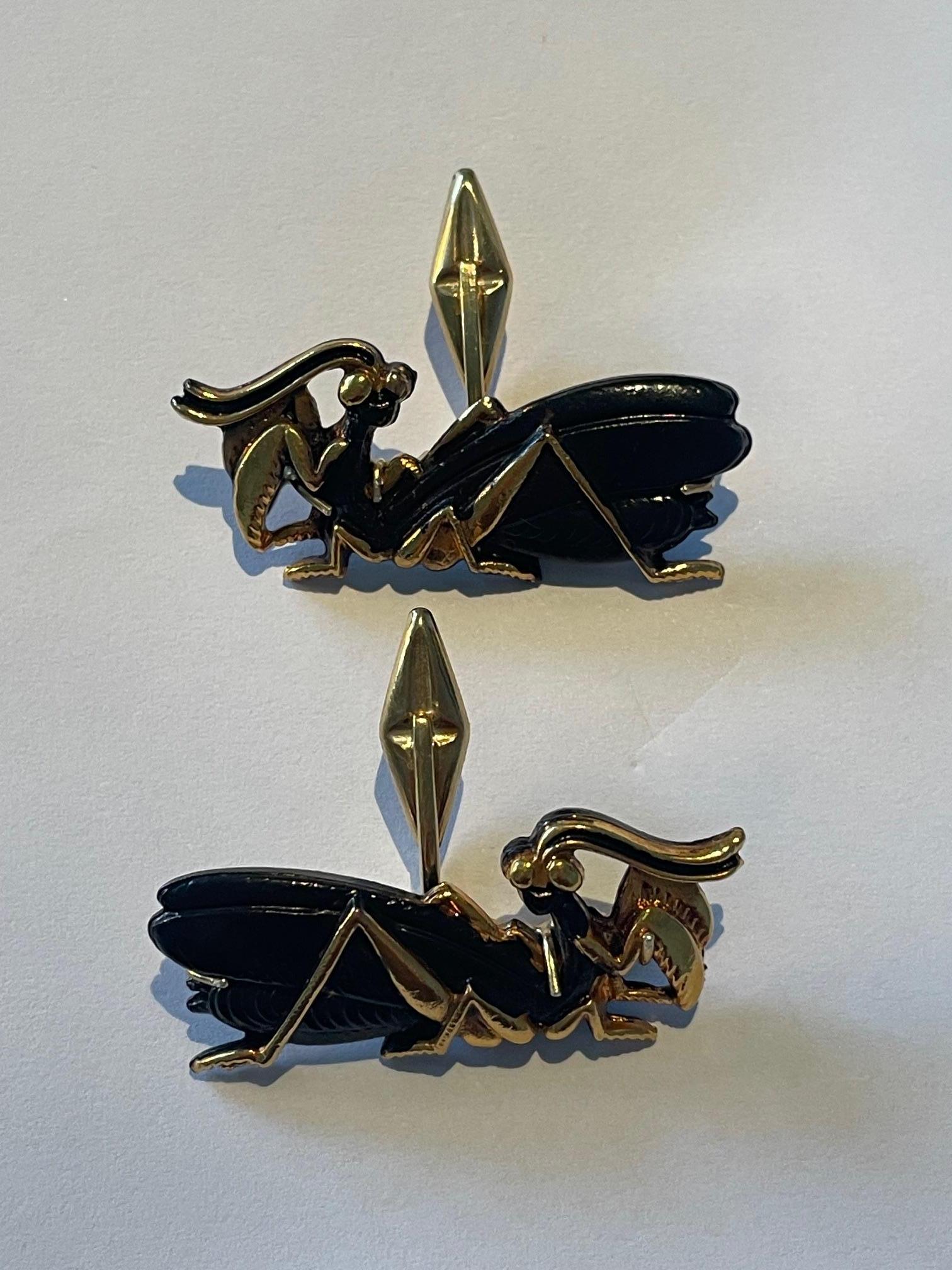 Artigiano Japanies antique cufflinks in vendita
