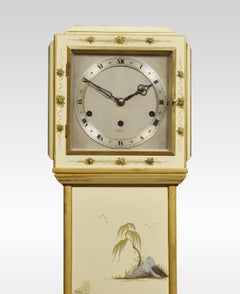 Japanned Eight Day Grandmother Clock