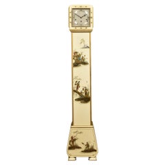 Japanned Eight Day Grandmother Clock