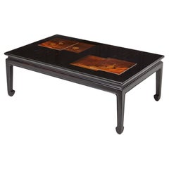 Japanned Lacquered Coffee Table