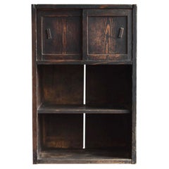 Japan's 1986-1930s Antique Shelves / Old Wabi-Sabi Storage Shelves / Meiji Era