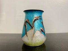 Japanse Ginbari Cloisonné Vase or Pen Holder, Early 20th c, Japan