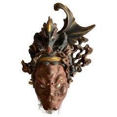 Japonese Theater mask No from 19th century