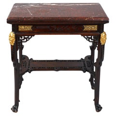 "Japonisme" Writing-Table by G. Viardot, France, circa 1880