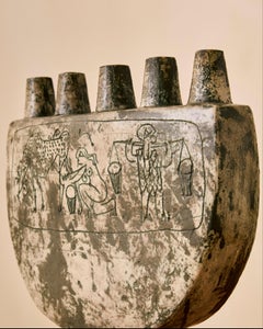 Vase en céramique émaillée de Jaques Blin C.I.C. 1960