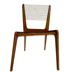 Retro Jaques Guillon Cord Chair