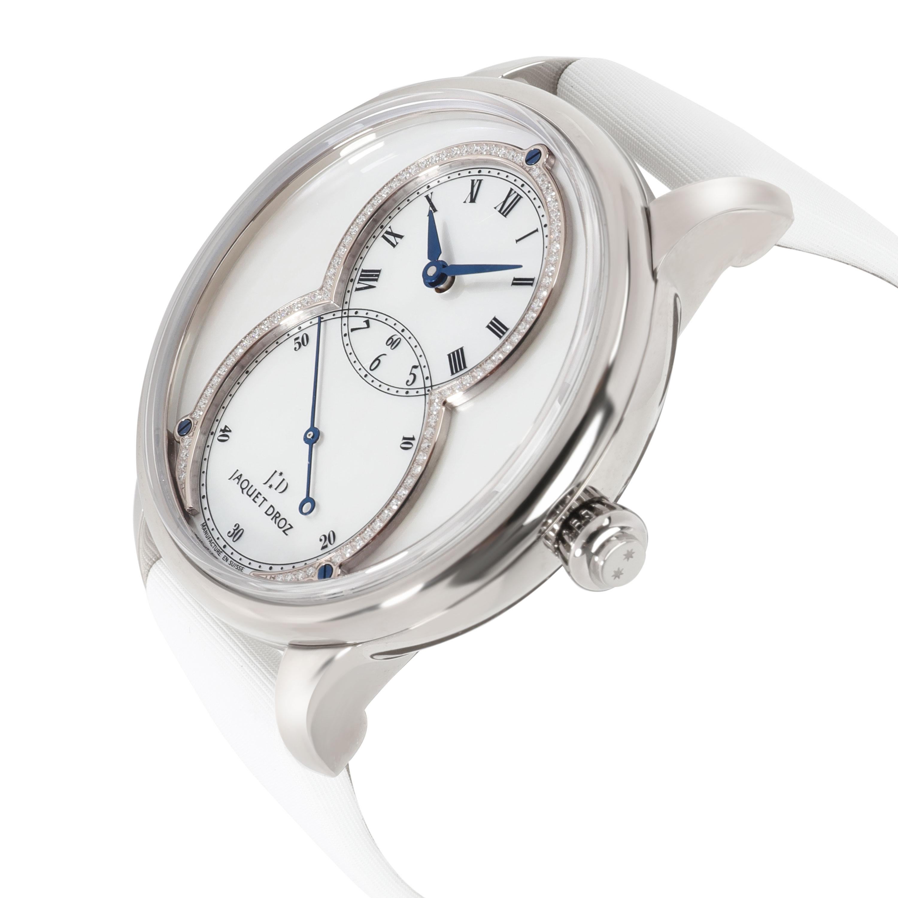 Montre unisexe Jaquet Droz Grande Seconde J014014271 en or blanc 18 carats Neuf à New York, NY