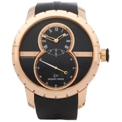 Used Jaquet Droz Grande Seconde SW 18 Karat Rose Gold J029033401