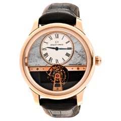 Jaquet Droz Tourbillion Meteorite Rose Gold Watch