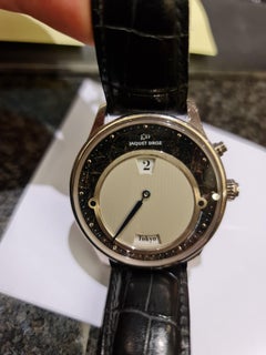 Jaquez Droz Twelve Cities Wrist Watch, 18kt White Gold, Limited to 8 Pieces !