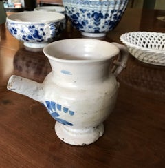 Jar 18th Century Strasbourg France Delft Blue