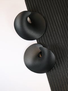 JAR, Aluminum 18K Gold Earrings