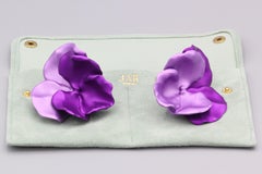 JAR Boucles d'oreilles Panse en aluminium et or