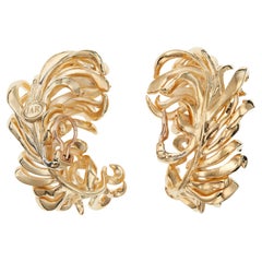 Jar Aluminum 'Tickle Me Feather' Earrings