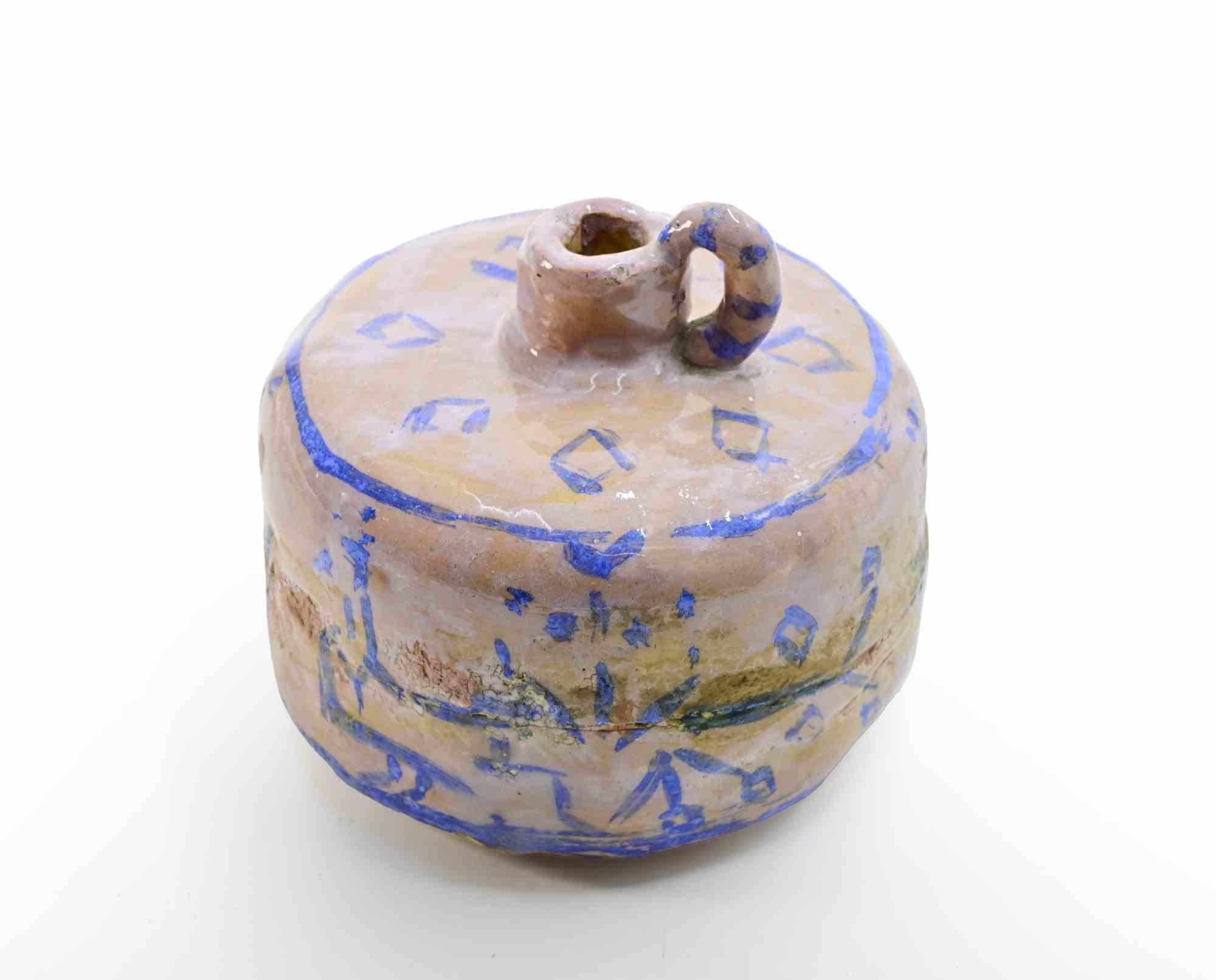Painted Terracotta sculture realized by Sirio Pellegrini in 1960s.

Very Good condition.

Sirio Pellegrini, born in Rome on March 1, 1922, of Abruzzo origins (Capestrano), spent his childhood years in Rome, in the heart of the old city, behind the