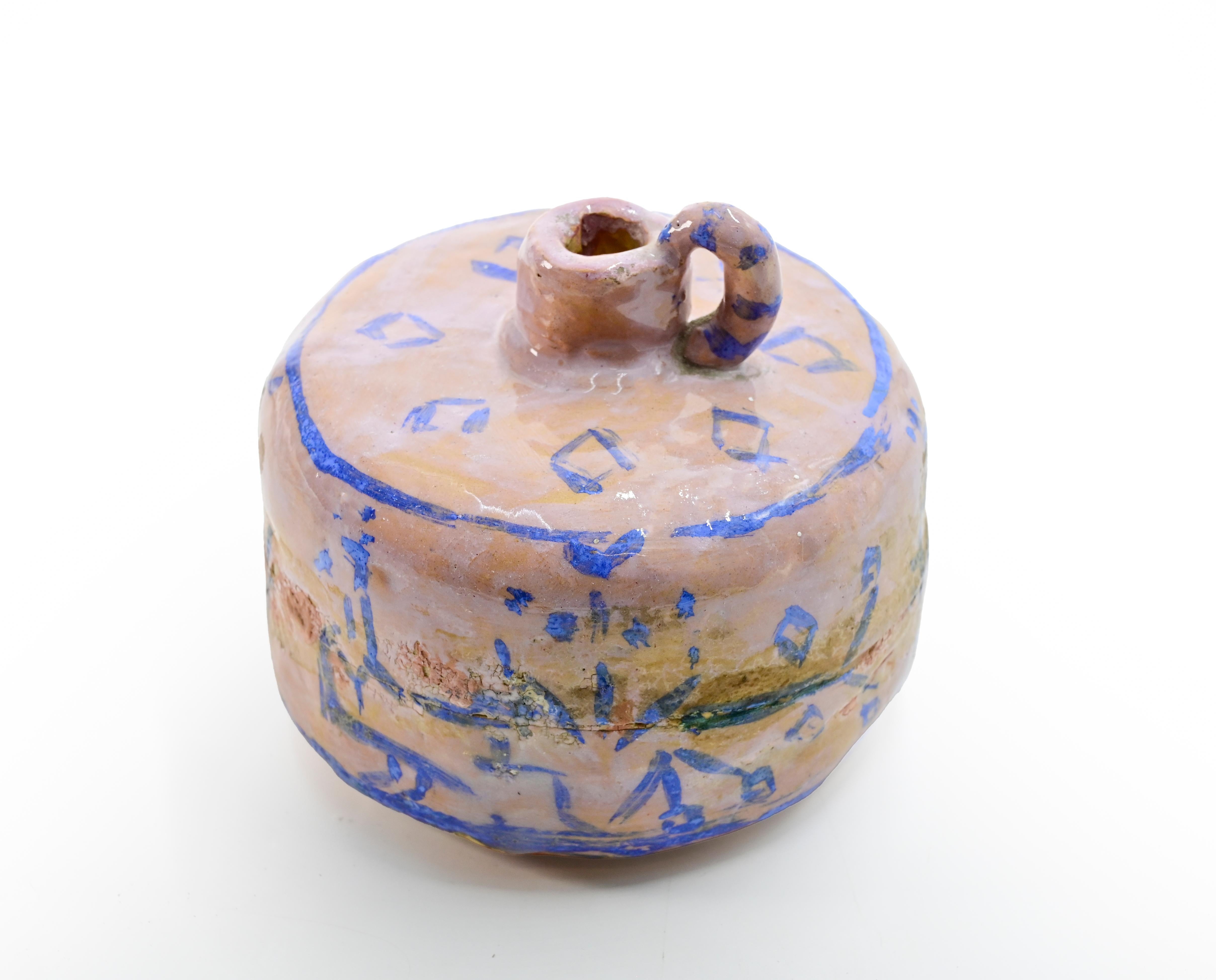 Jar by Sirio Pellegrini, 1960s In Fair Condition For Sale In Roma, IT