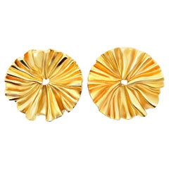 JAR “Col Plissé” Earrings