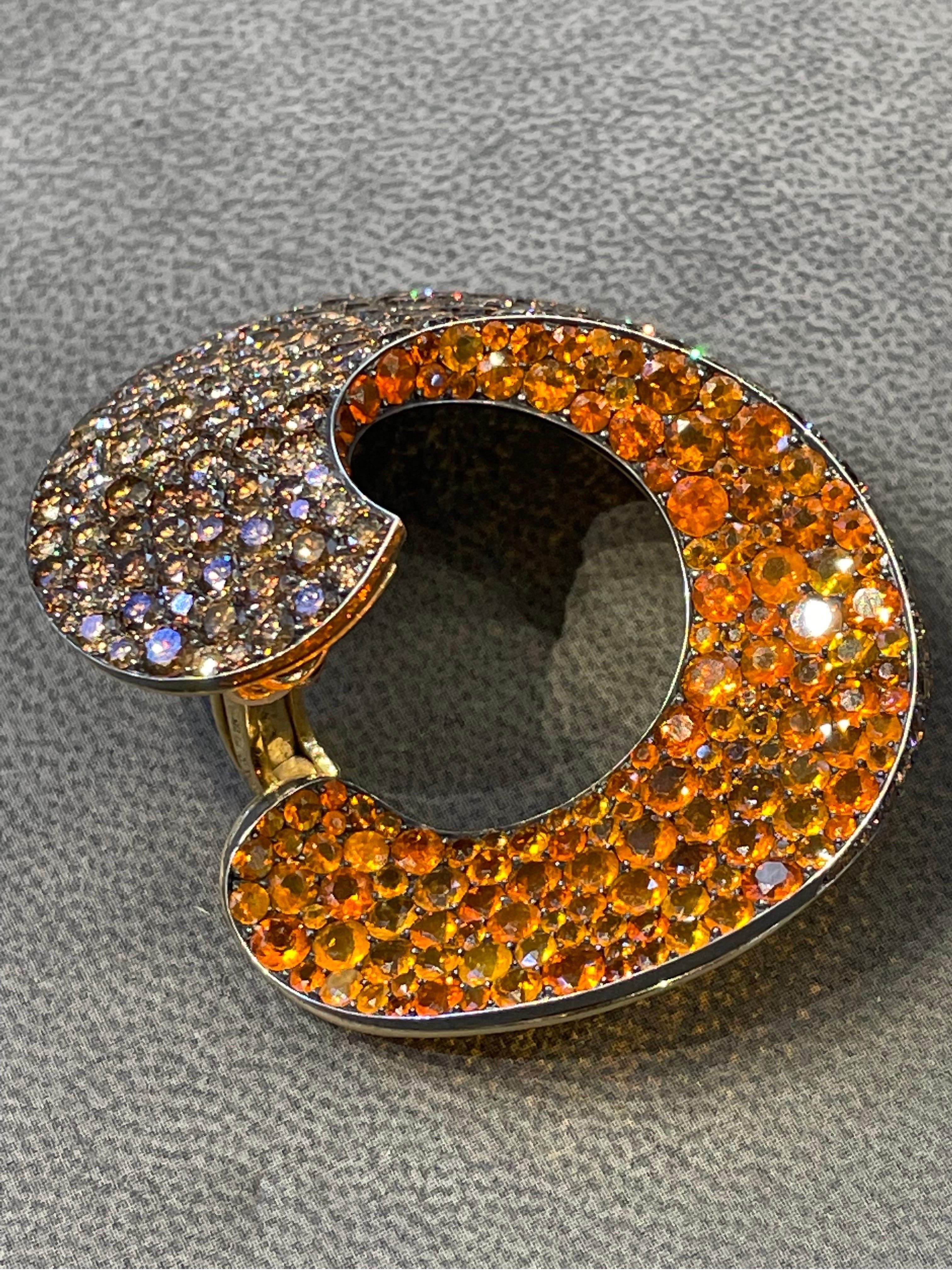 JAR Colored Diamond and Opal Earrings  8