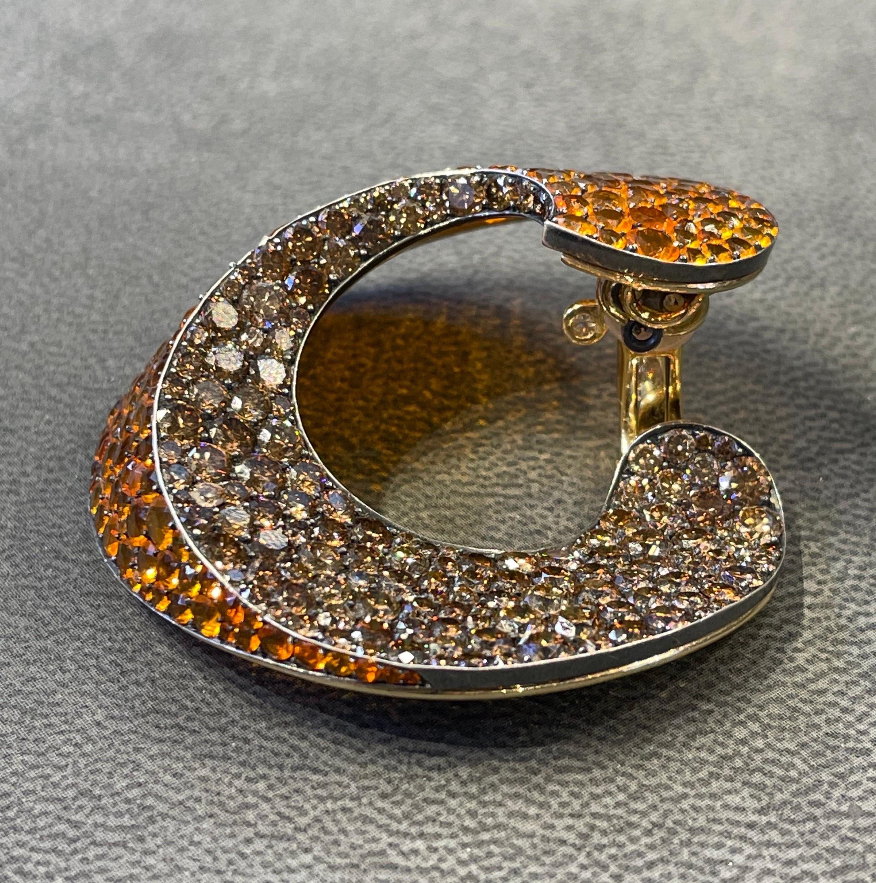 JAR Colored Diamond and Opal Earrings  10