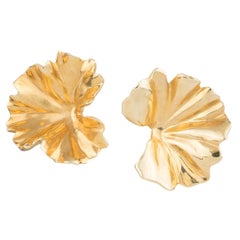 JAR Geranium Leaf Earrings