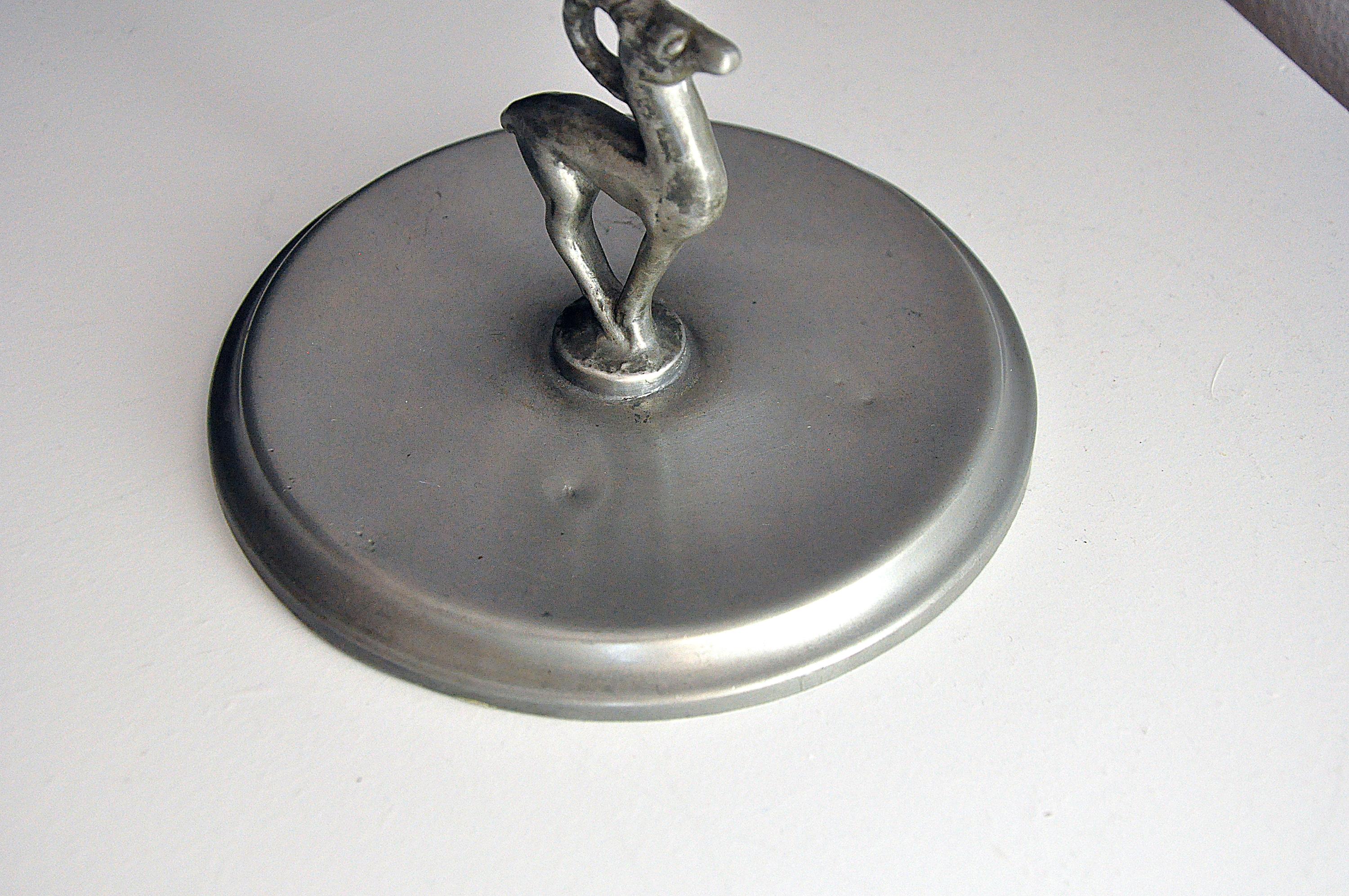 Jar in Pewter by Harald Nilsson for Konsthantverk, 1931 For Sale 3