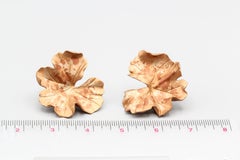 JAR Large Geranium Earrings