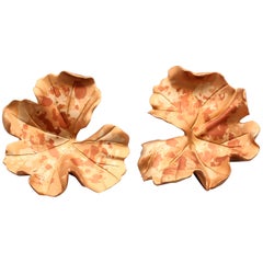 JAR Large Geranium Earrings