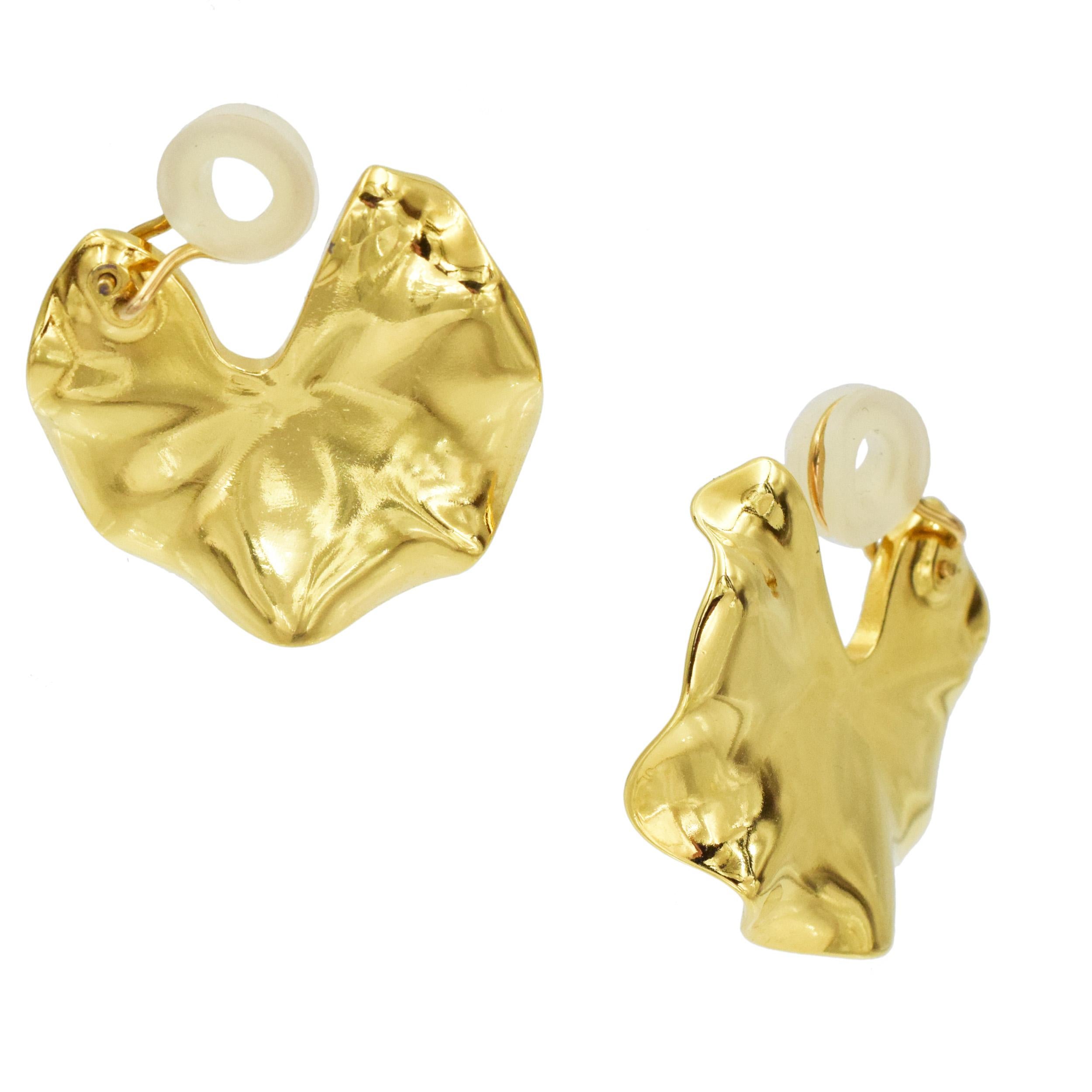 JAR ‘Lily Pad’  Earrings 4