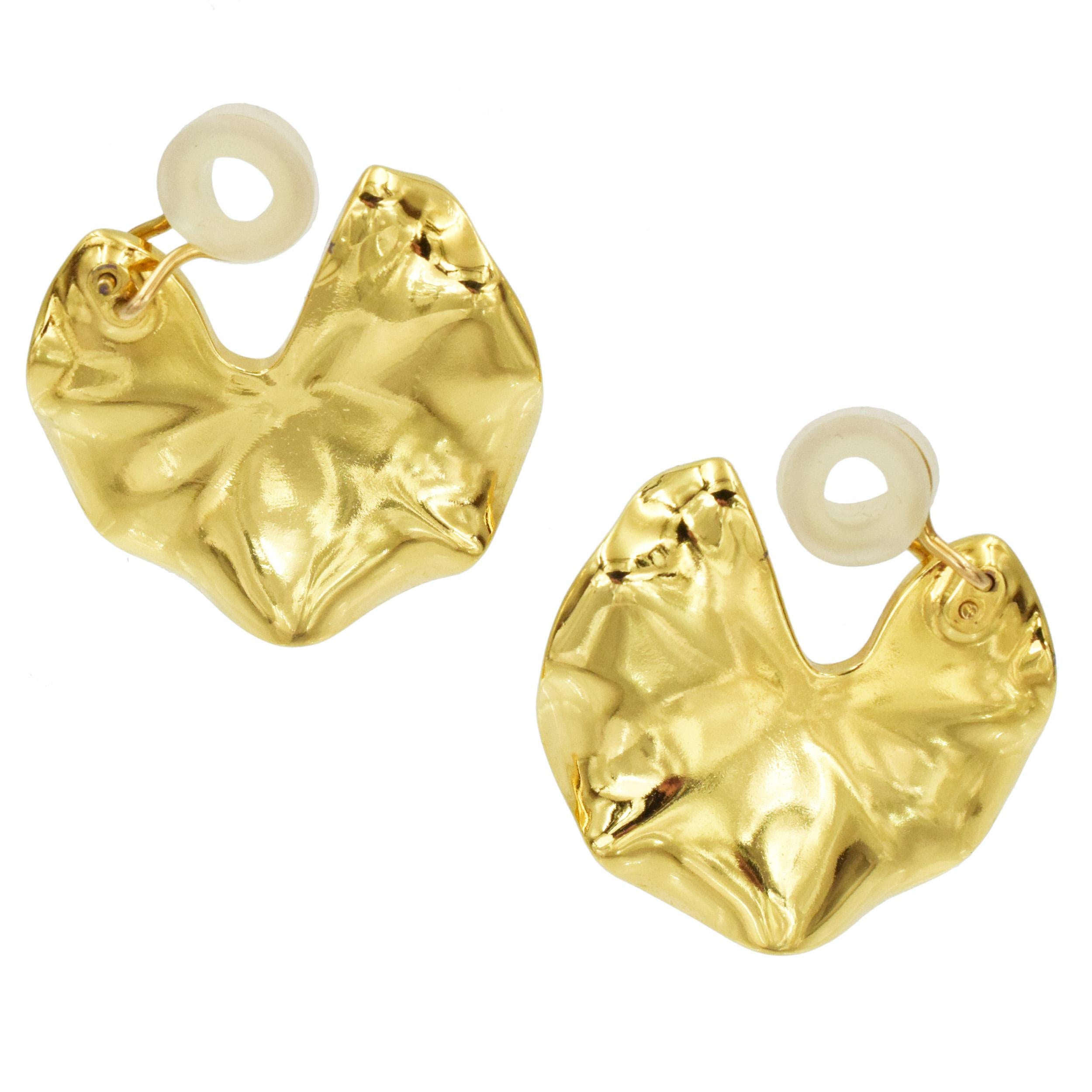 JAR ‘Lily Pad’  Earrings 7