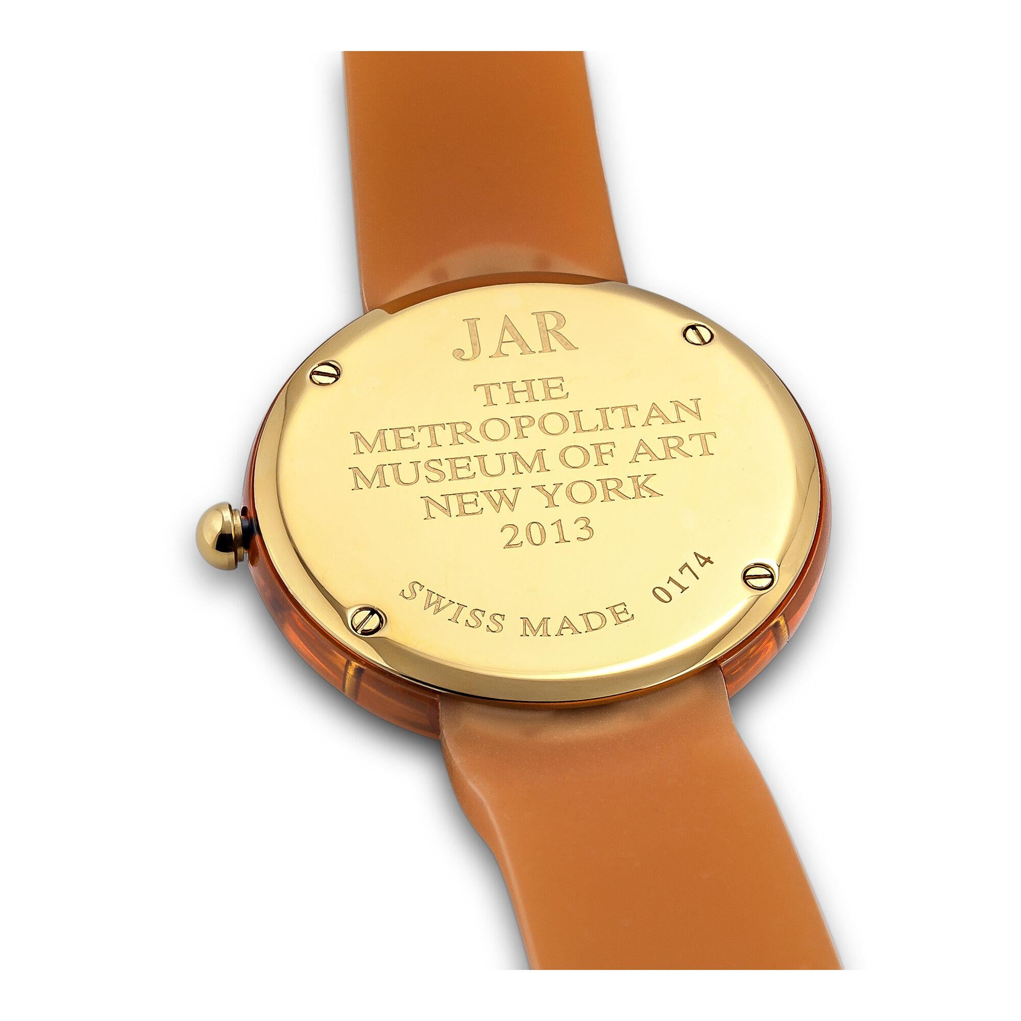 Moderne JAR Montre vintage de la collection du Metropolitan Museum of Art