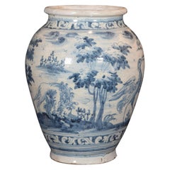 Antique Jar ‘orza’ Ceramic, 17th Century