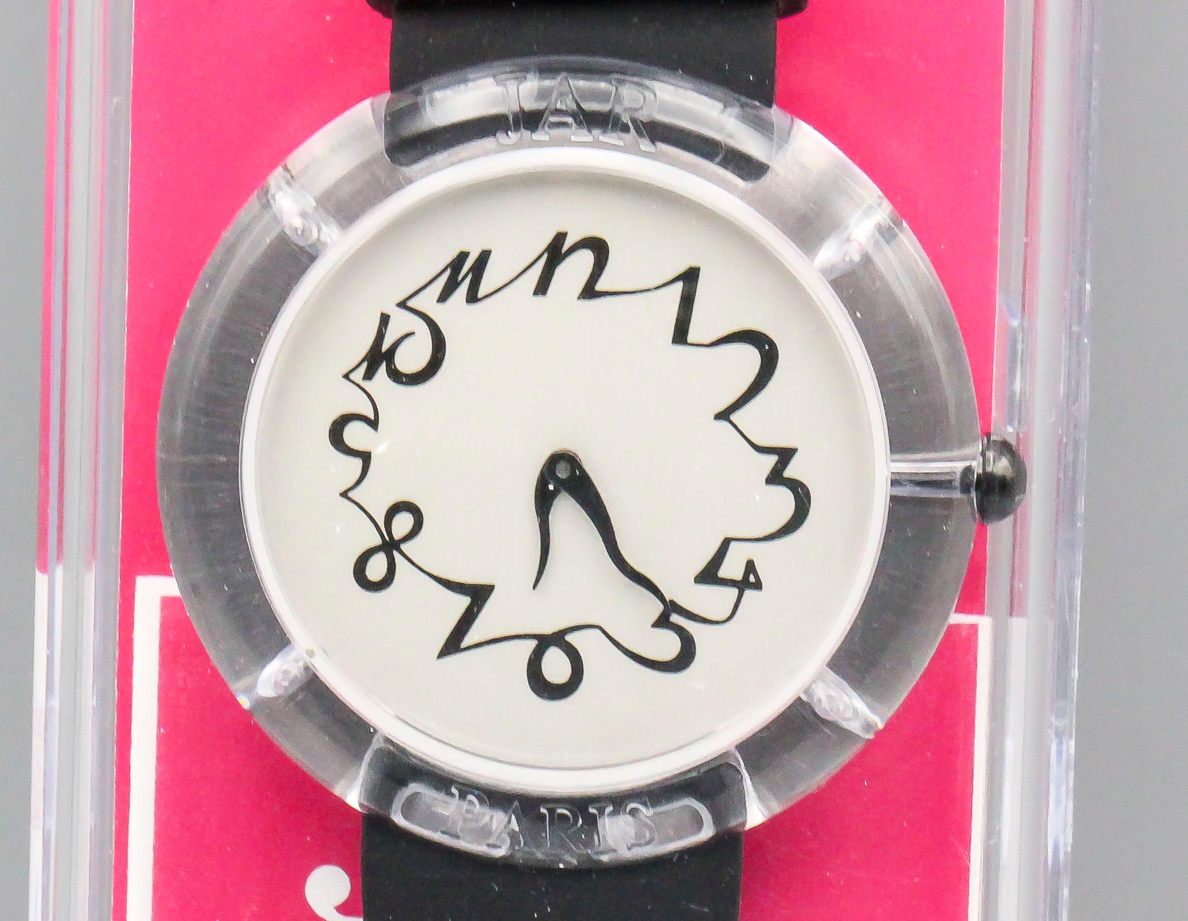 JAR Paris Met Museum Black Honey Wrist Watch New in Box For Sale 2