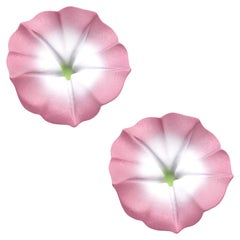Pendientes "Rosenthal Morning Glory" de titanio y oro amarillo de 18 quilates de JAR Paris