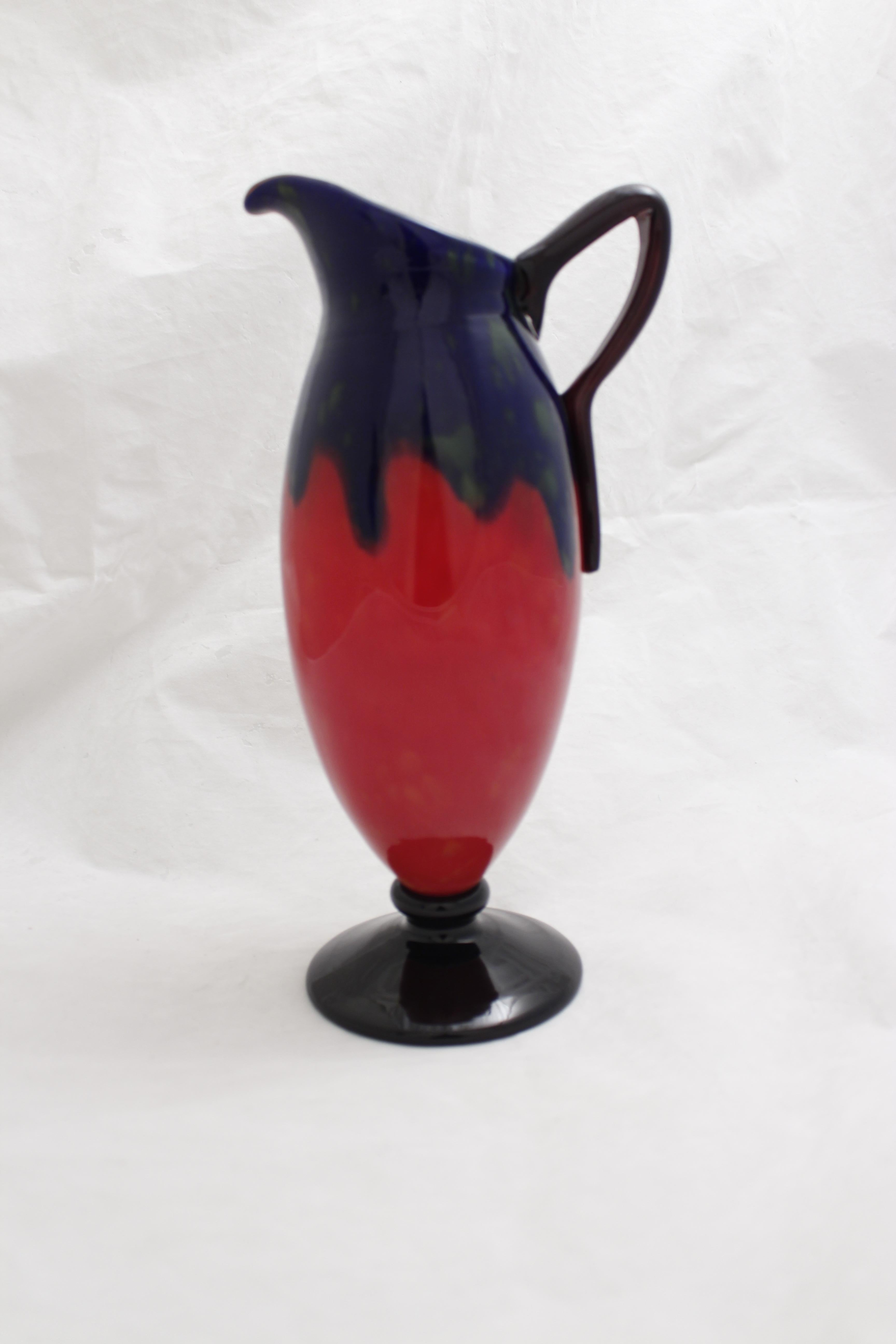 Vase Sign: Schneider 
Schneider
Charles Schneider (1881-1953) studied art in two of most prestigious French school of the Arts. First in the School of Fine Arts in Nancy, then in the elite Ecole des Beaux Arts in Paris. While at Nancy, Charles