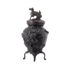 Jar with gragons - Japanese bronze - Meiji period (1868-1912)