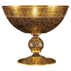 Jardin de Paul Glass Fruit Bowl by Vetrerie di Empoli