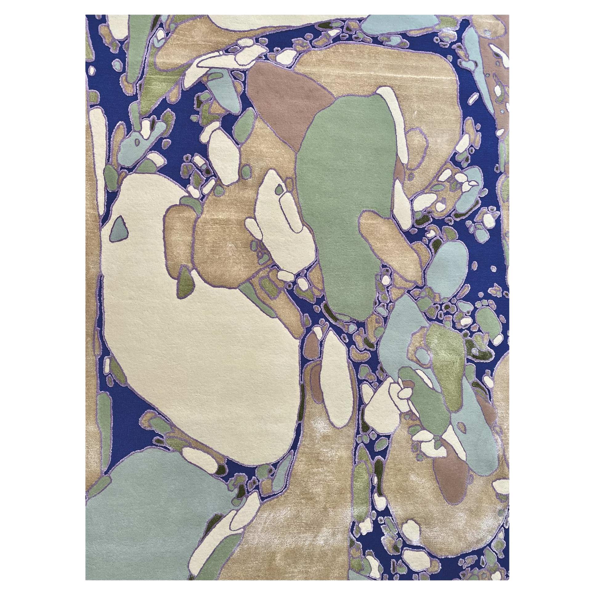 Jardin de Rocaille N° 2 Rug by Clément Vuillier