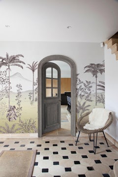 Jardin Des Oiseaux, Customizable, Digital Printing, Mural Decor