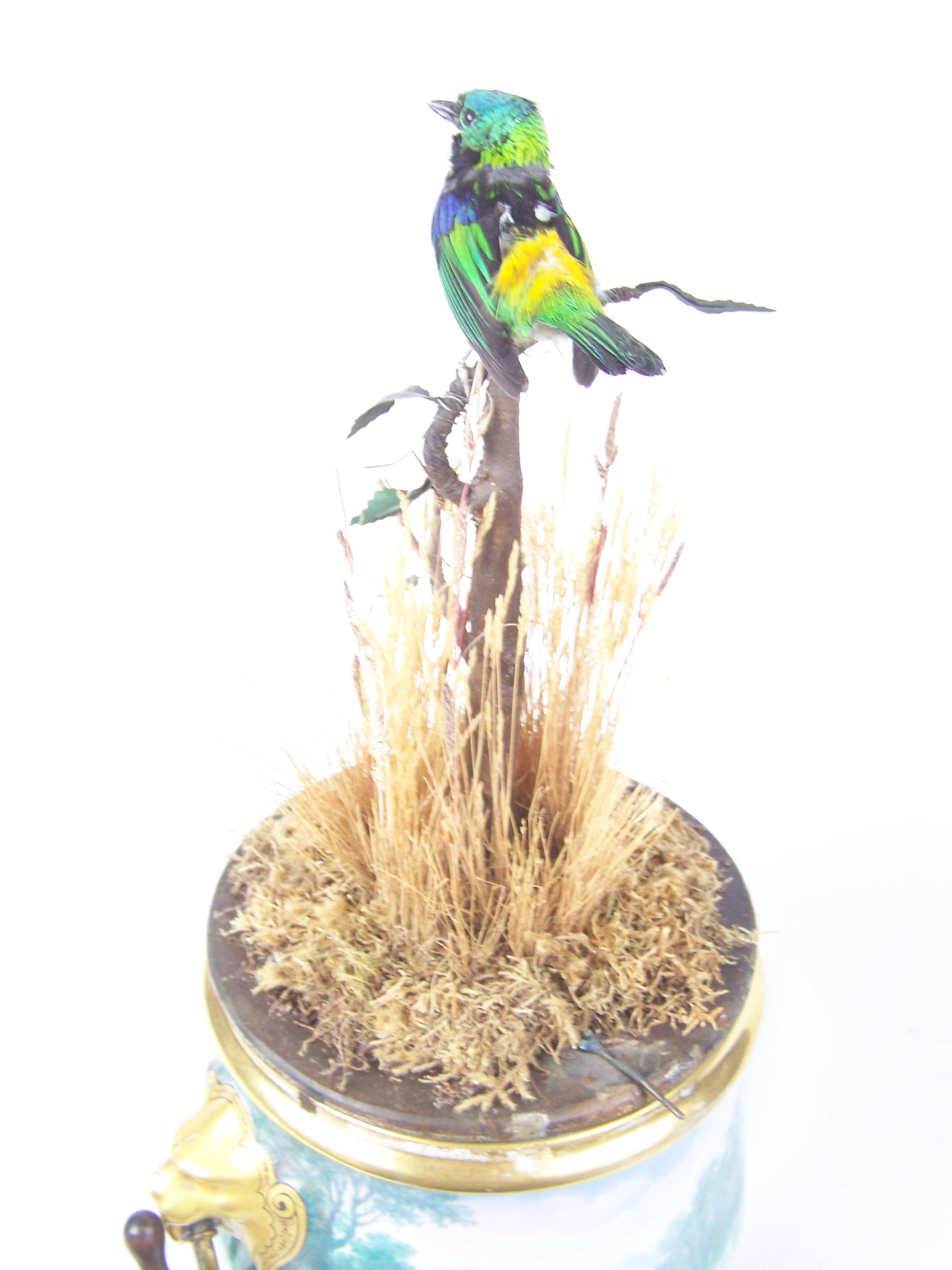 Jardinière Automaton Singvogel von Bontems im Angebot 4