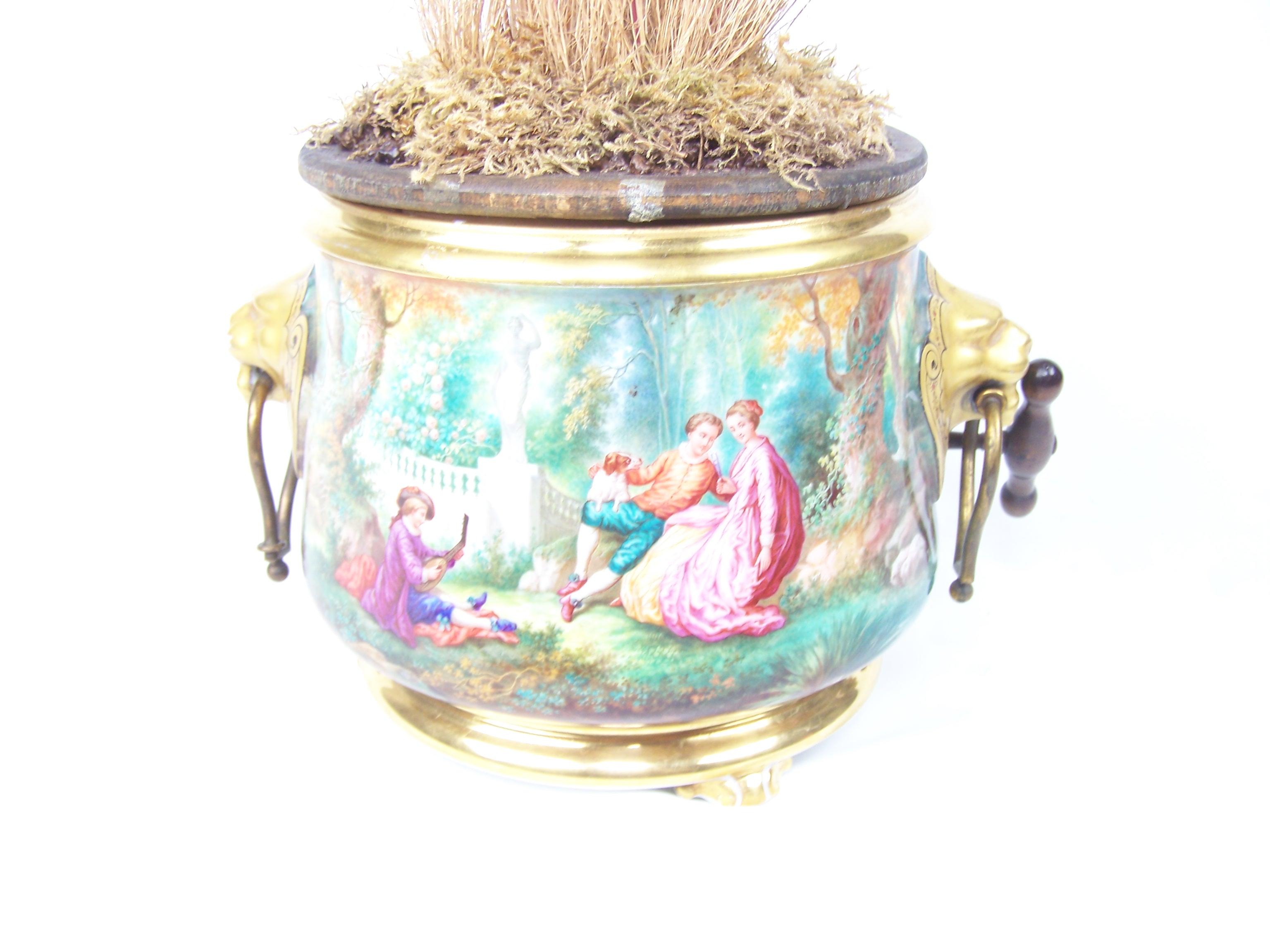 Jardinière Automaton Singvogel von Bontems (19. Jahrhundert) im Angebot