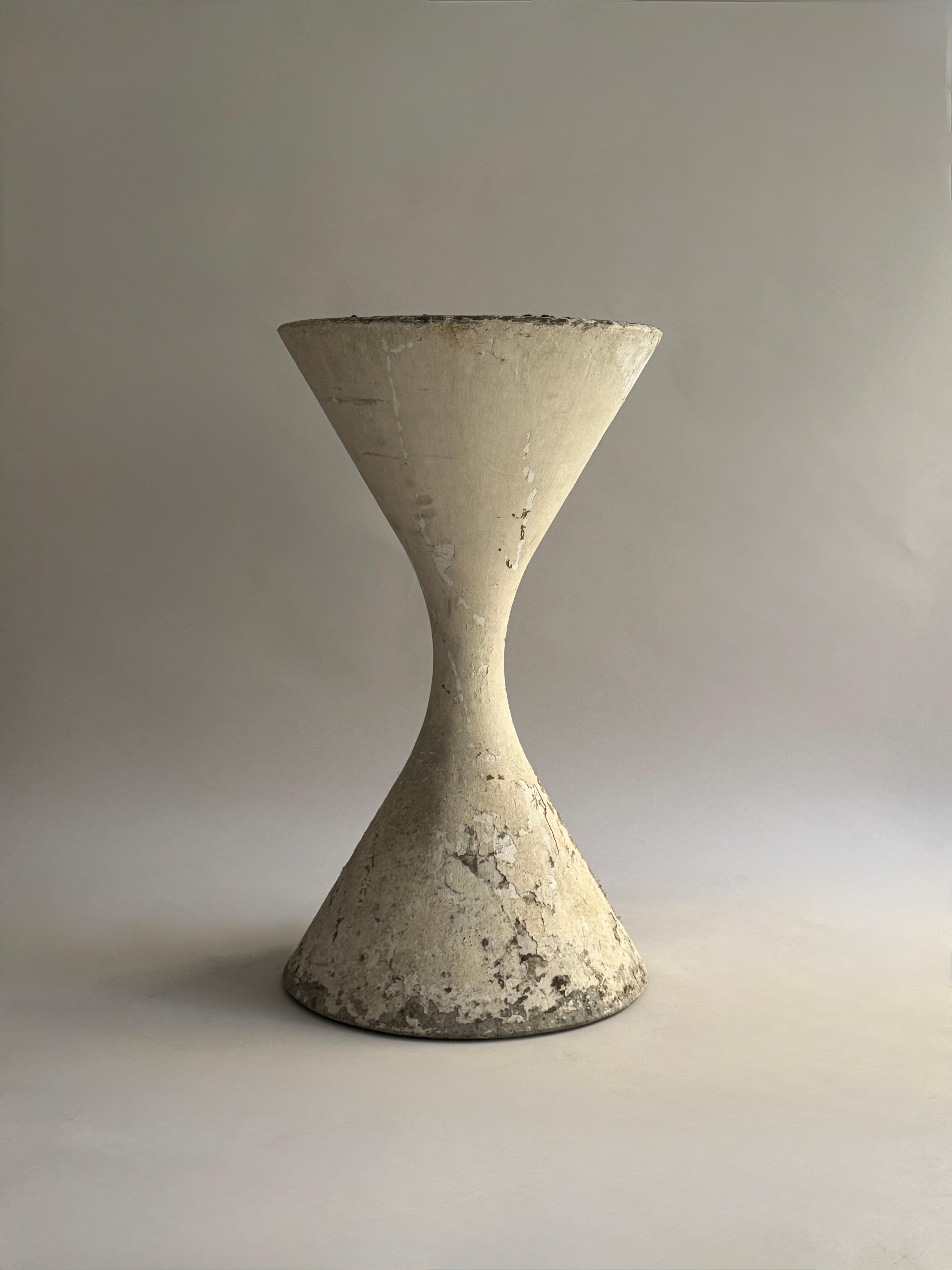 Jardinière Diabolo Willy guhl et Antonn Bee pour Eternit (Moderne der Mitte des Jahrhunderts) im Angebot