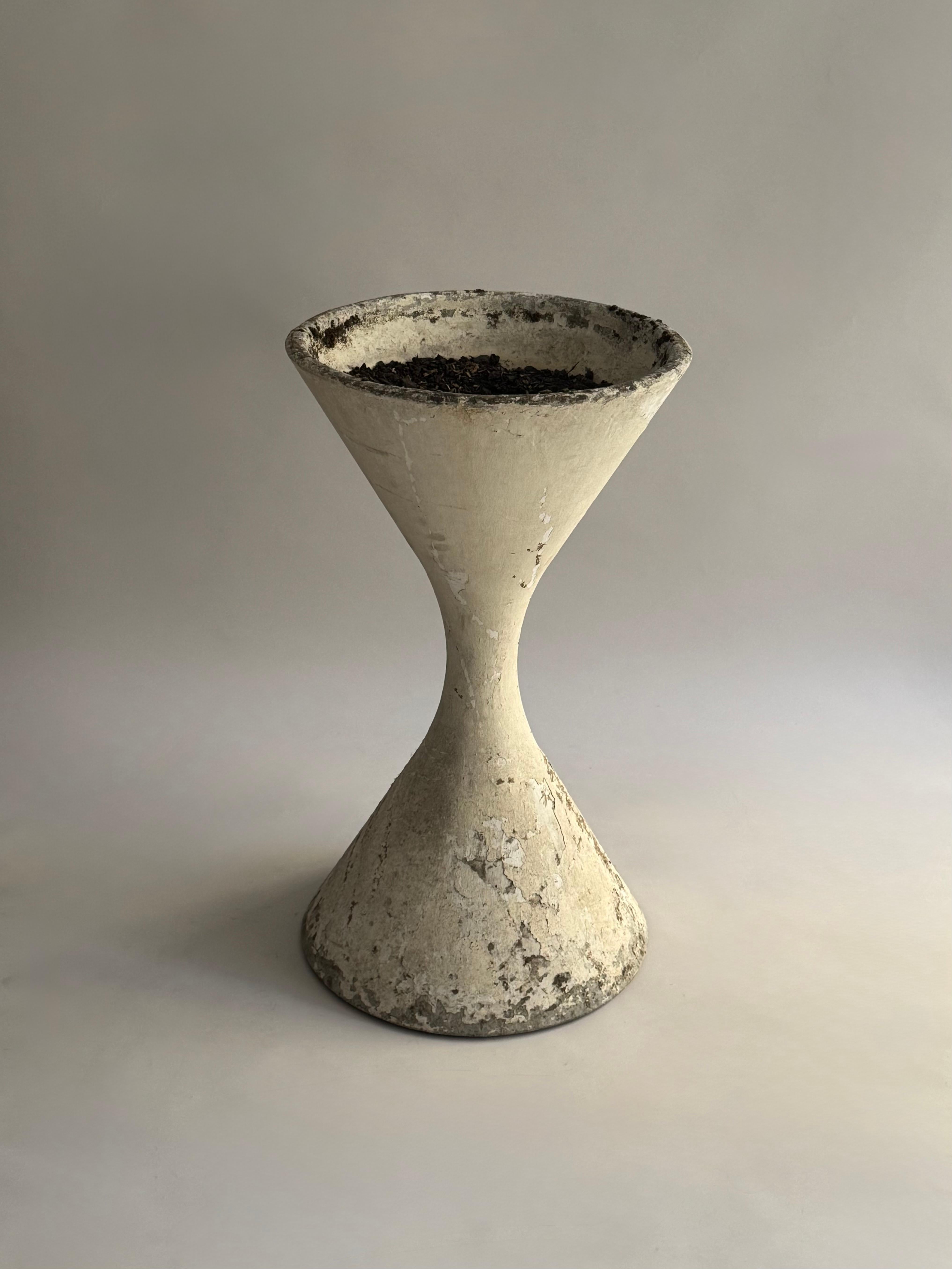 Jardinière Diabolo Willy guhl et Antonn Bee pour Eternit (Schweizerisch) im Angebot